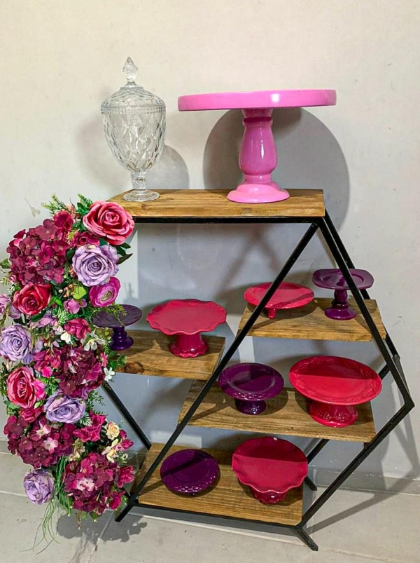 Mesa hexagonal 